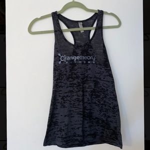 Orange Theory Fitness Racerback Tank, Black Sz S